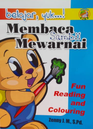 Membaca Sambil Mewarnai : belajar, yuk...!