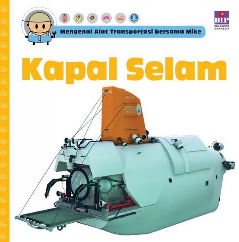 Mengenal Alat Transportasi bersama Mike: Kapal Selam