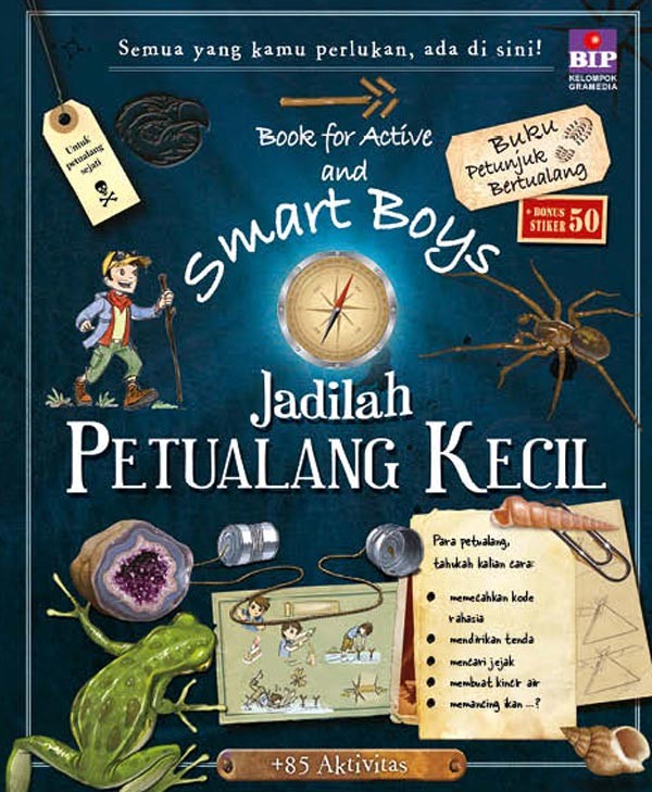 Book For Active And Smart Boys :  Jadilah Petualang Kecil / Michele Lecreux, Celia Gallais, Clemence Roux de Luze