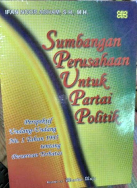 Sumbangan Perusahaan Untuk Partai Politik