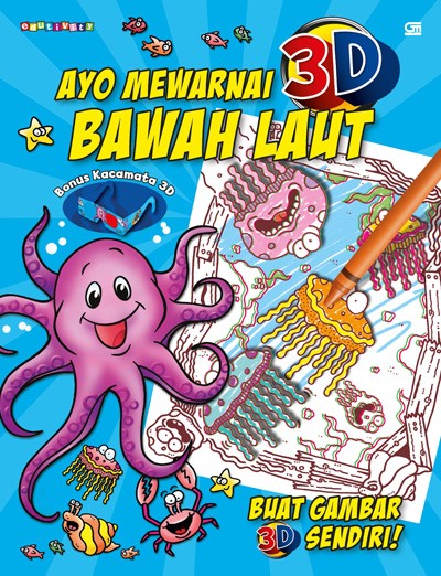 Ayo Mewarnai 3D: Bawah Laut