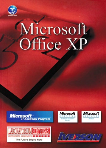 Microsoft office xp