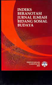 Indeks beranotasi jurnal ilmiah bidang sosial budaya