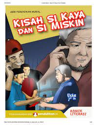 Kisah si kaya dan si miskin :  Seri pendidikan moral / Tim komik pendidikan.id