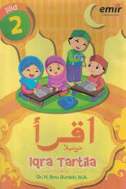 Iqra tartila jilid 2 :  buku panduan mengajarkan Baca Tulis Al-Qur'an / Ibnu Burdah ; editor, Dani Fitriyani, Hijrah Ahmad, Adhika Prasetya