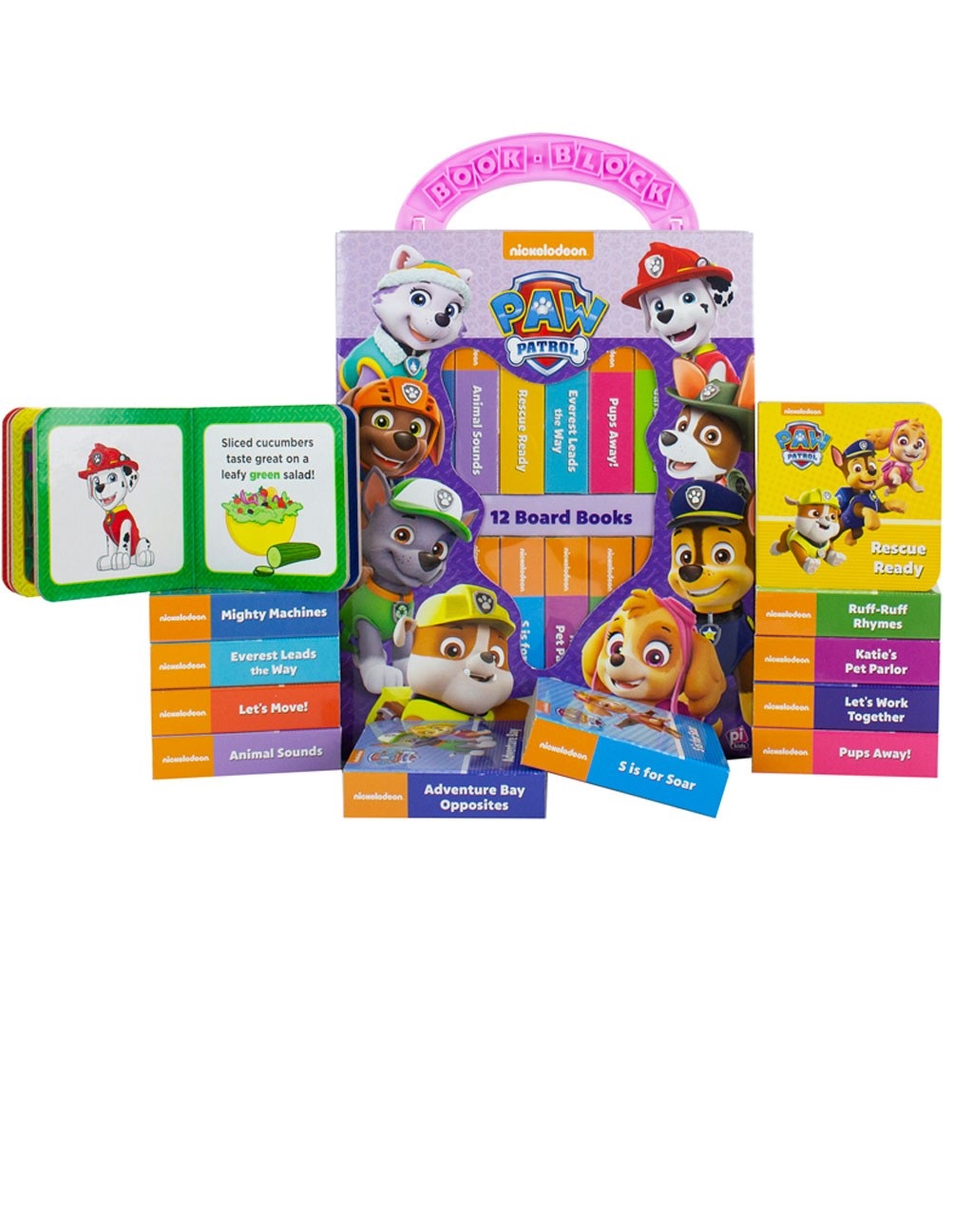 Paw Patrol : 12 Board Book