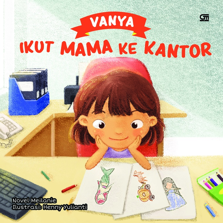 Vanya Ikut Mama Ke Kantor