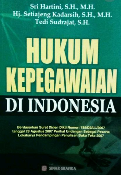 Hukum kepegawaian di indonesia