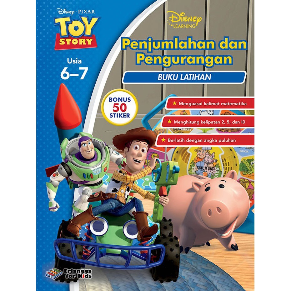 Disney Learning Toy Story Penjumlahan dan Pengurangan