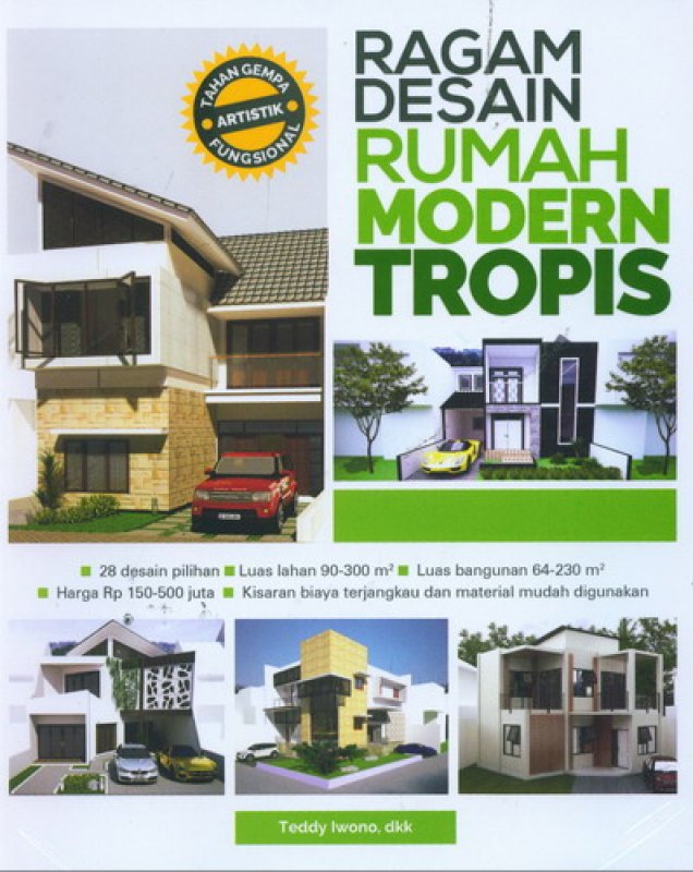 Ragam desain rumah modern tropis