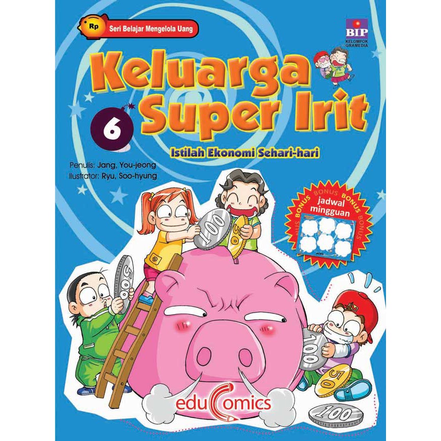 Keluarga super irit 6 : istilah ekonomi sehari-hari