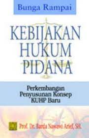 Bunga Rampai Kebijakan Hukum Pidana : Perkembangan Penyusunan Konsep KUHP Baru