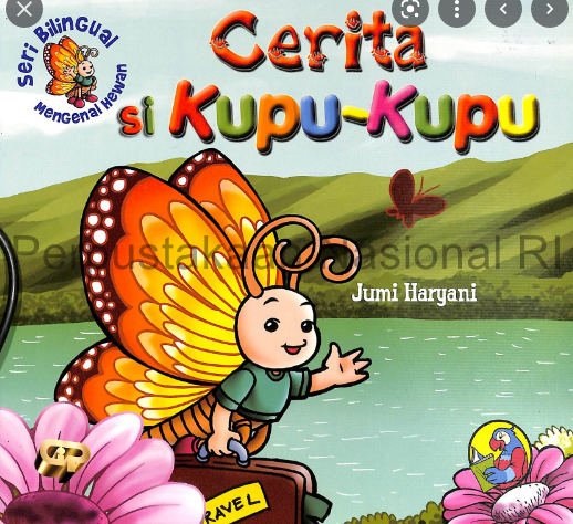 Cerita si kupu-kupu : Seri mengenal hewan