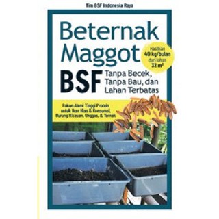 Beternak maggot BSF : tanpa becek, tanpa bau, & lahan terbatas