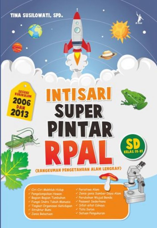 Intisari Super Pintar : RPAL (Rangkuman Pengetahuan Alam Lengkap)