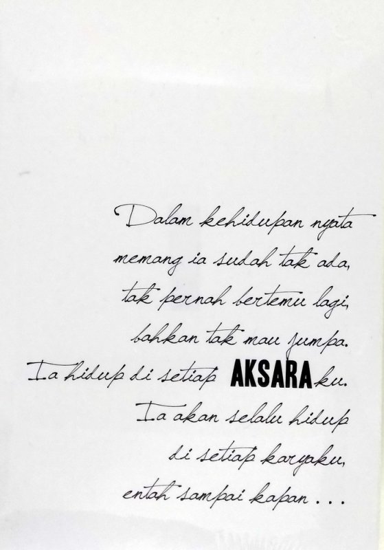 Aksara / Editor: Adipramono