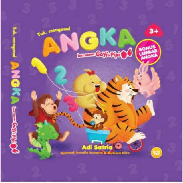 Yuk, mengenal angka bersama Goyi & Pipi