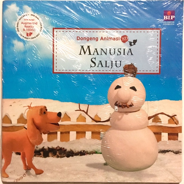 Dongeng animasi 3D : manusia salju