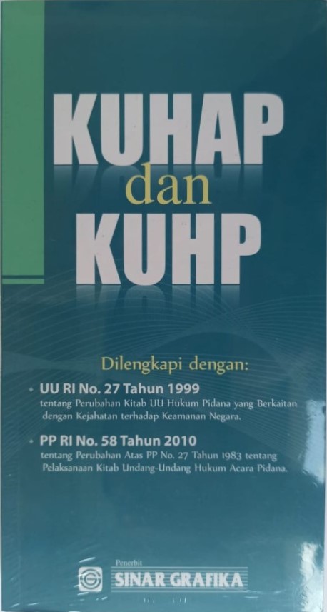 .KUHAP dan KUHP