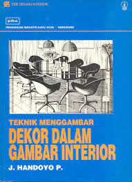 Teknik menggambar dekor dalam gambar interior