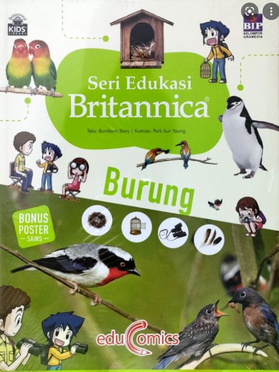 Seri edukasi britannica : burung