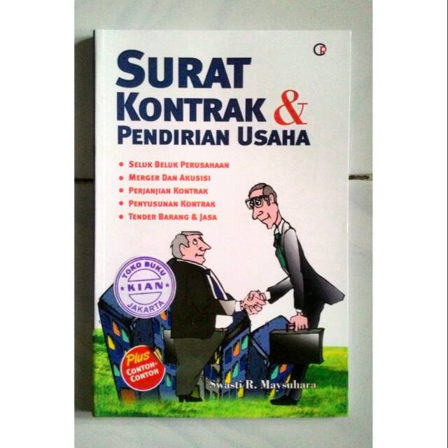 Surat kontrak & pendirian Usaha / Swasti R. Masysuhara