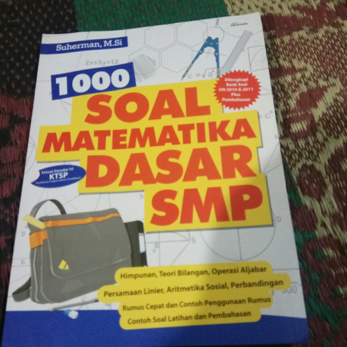 1000 Soal Matematika Dasar SMP