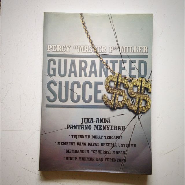 Guaranteed success : Jika anda pantang menyerah