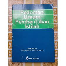 Pedoman Umum Pembentukan Istilah