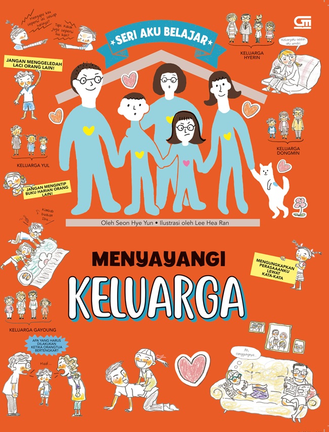Seri aku belajar - menyayangi keluarga