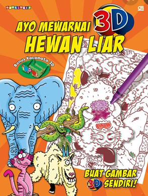 Ayo Mewarnai 3D Hewan Liar