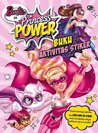 Barbie in princess power: buku aktivitas stiker