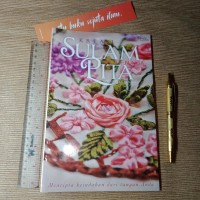 Kreasi sulam pita motif bunga