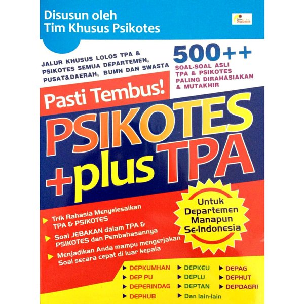 Pasti tembus psikotes plus TPA