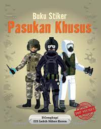 Buku stiker pasukan khusus