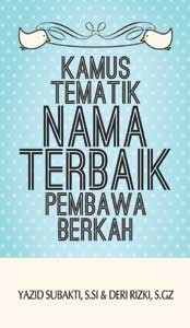 Kamus tematik nama terbaik membawa berkah