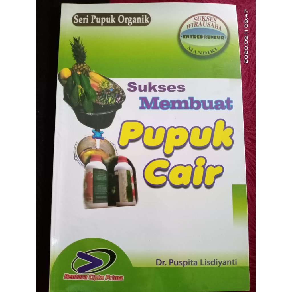 Sukses membuat pupuk cair