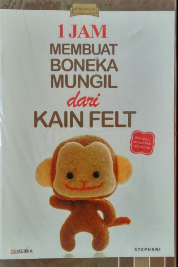 1 jam membuat boneka mungil dari kain felt
