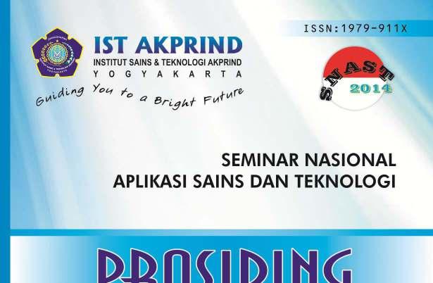Prosiding : Seminar Nasional Aplikasi Dains & Teknologi (SNAST) 2014