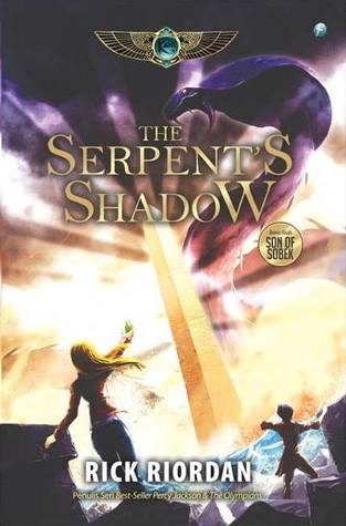 The serpent's shadow ( bayangan sang ular) :  Buku tiga / Rick Riordan ; penerjemah, Sujatrini Liza, Rika Iffati Farihah ; penyunting, Tendy Yulianes