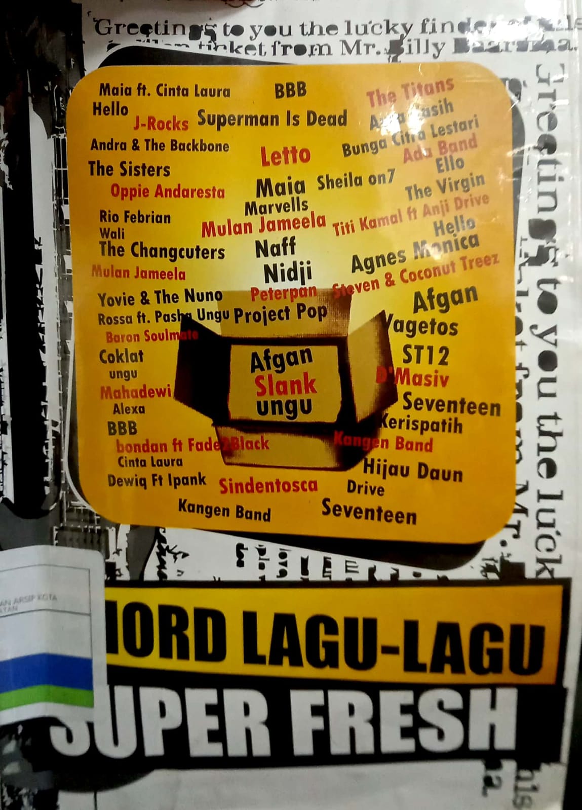 Chord lagu-lagu superfresh