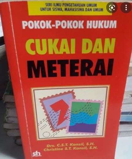 Pokok-pokok hukum : Cukai dan materai