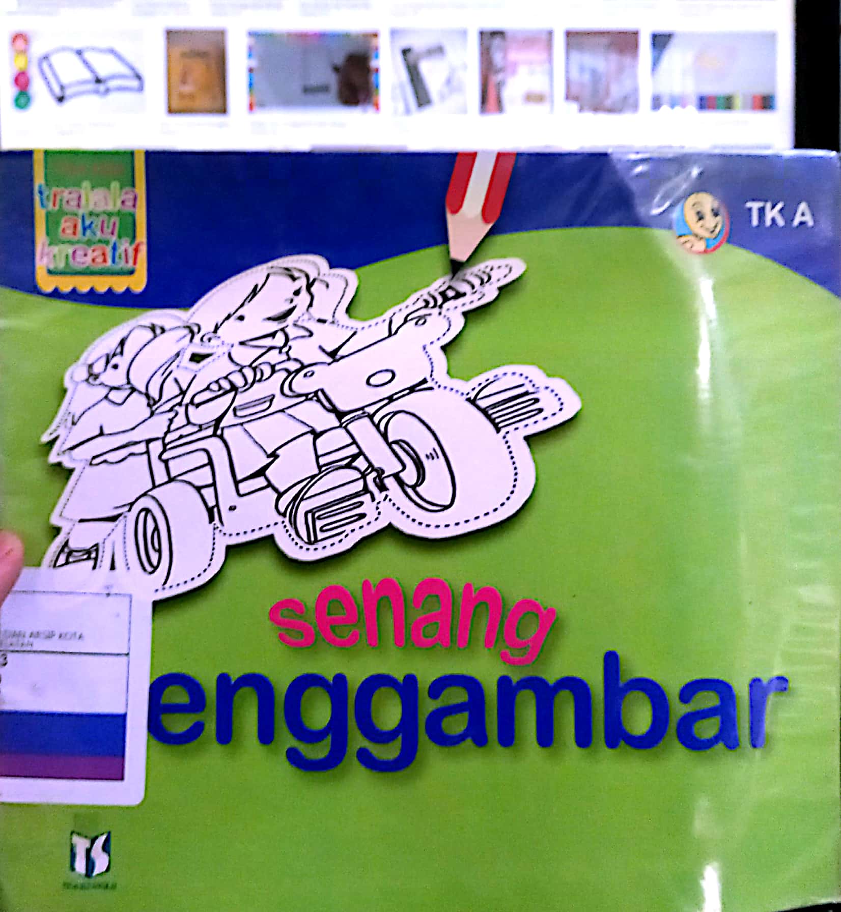 Senang Menggambar : Endang P.A ; edtor, Leli