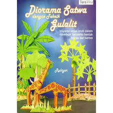 Diorama satwa dengan teknik gulait