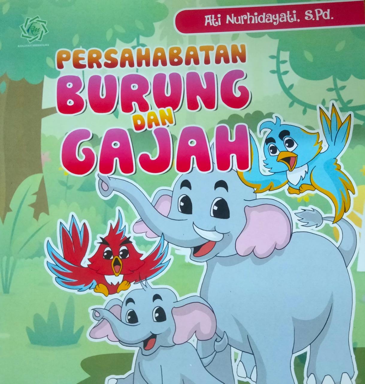 Persahabatan burung dan gajah
