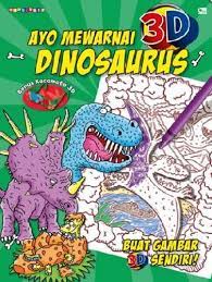 Ayo mewarnai 3D dinosaurus