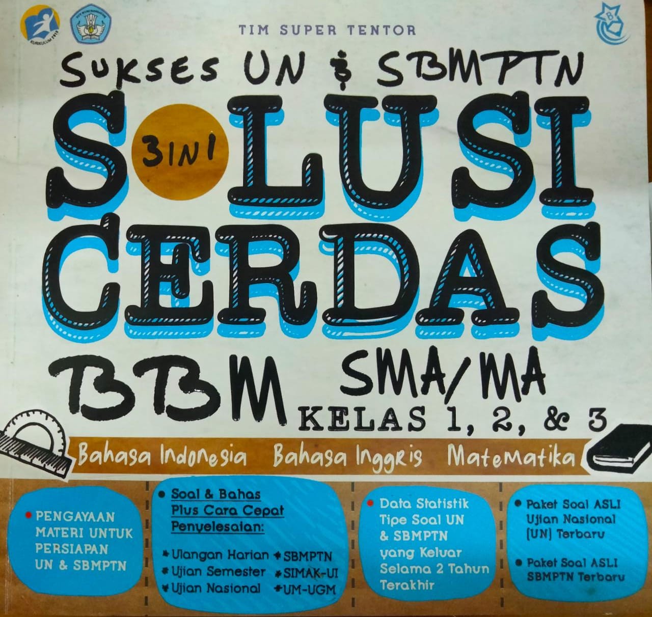 3 in 1 solusi cerdas BBM SMA/MA kelas 1,2,dan 3