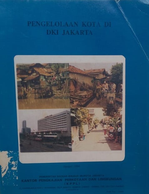 Pengelolaan kota di dki jakarta : januari 1994