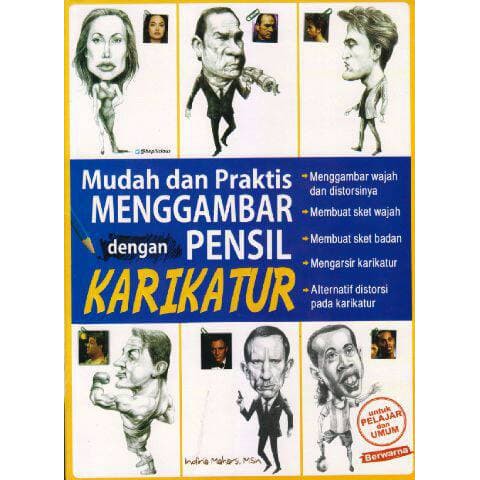 Mudah dan praktis menggambar dengan pensil - karikatur