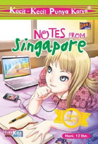 Kecil - kecil punya karya : note from singapore